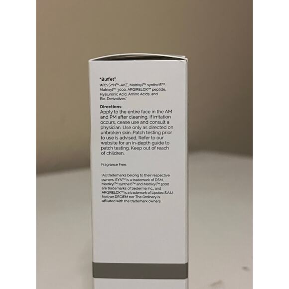 Ordinary Buffet Multi-Technology Peptide Serum - Picture 2 of 5